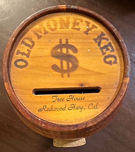Old money keg vintage - old, wooden