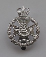 British Army Green Jackets Brigade Anodised Cap Badge