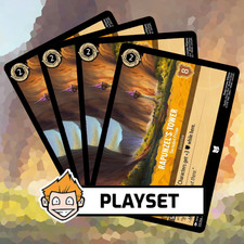 4x Rapunzel's Tower - Secluded Prison (#33) Playset - Lorcana, Shimmering Skies