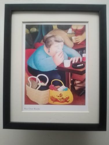 Beryl cook print - print, over
