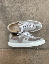 Folk Mens Mid Court Leather & Suede Mix Trainers Size UK 8 RRP £150