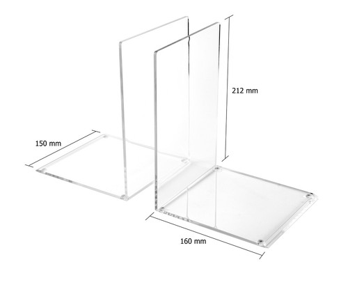 Pair osco clear acrylic - pair,