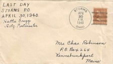 1940 Last Day of Post Office