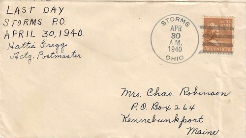1940 last day post office - 1940,