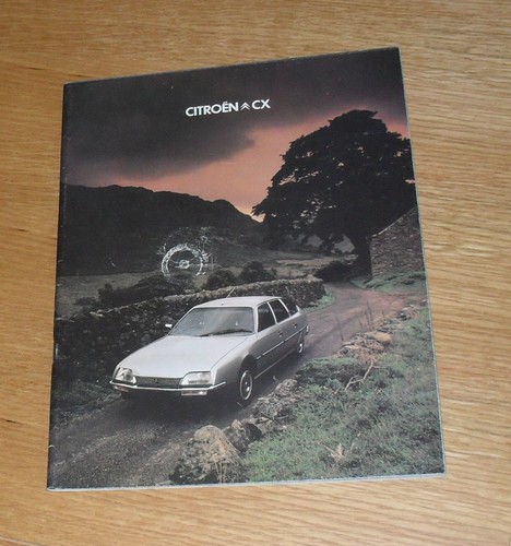 Citroen brochure 1979 - cx,