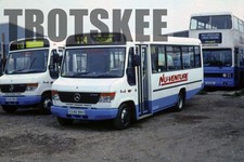 35mm Slide Nu-Venture Mercedes Benz Vario O814D Plaxton V248BNV 2000 Original