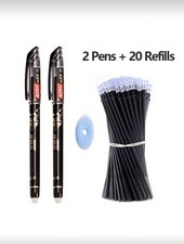 2Pens +20 Refills + 1 Random