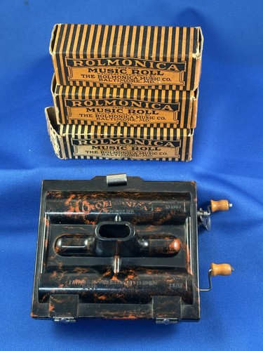 Antique 1928 rolmonica - rolmonica, with