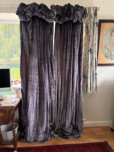 Pair mauve fully lines - pair,