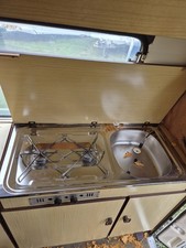 Caravan Sink And 2 Ring Gas Cooker Unit