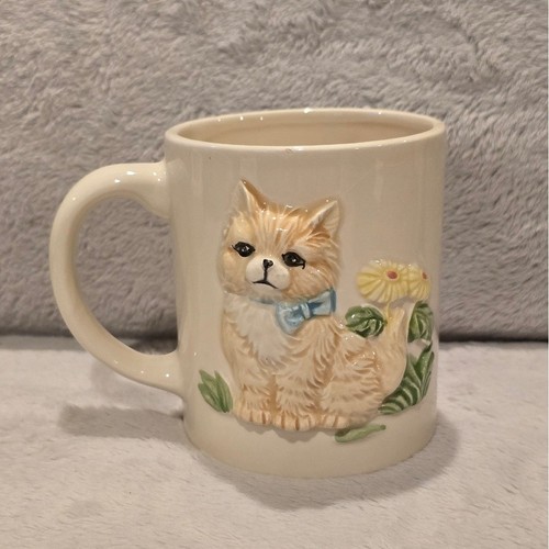 Vintage embossed cat - vintage,