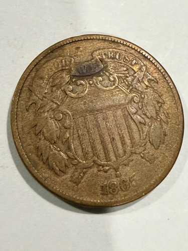 1865 two cent civil war - 1865,