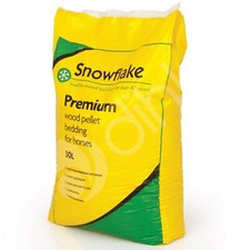 Snowflake Premium Equine Wood Pellet Bedding for Horses - 30L