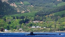 Photo 6x4 Submarine and escort