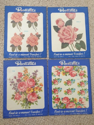Vintage decorettes transfer - 4,