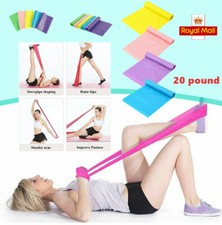 Elastic Resistance Bands Yoga Sports Exercise Gym Fitness Pilates Stretch Straps