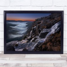 Landscape Waterfall Czech