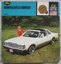 Chrysler baron - le,
