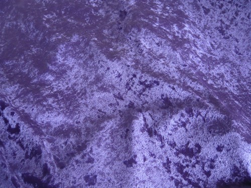 Crushed velvet velour - crushed, velvet/velour