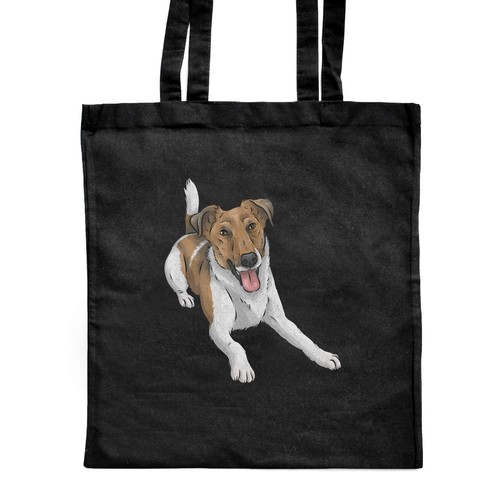 Smooth fox terrier shopping - 'smooth,