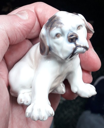 Porcelain dahl jensen bulldog - jensen,