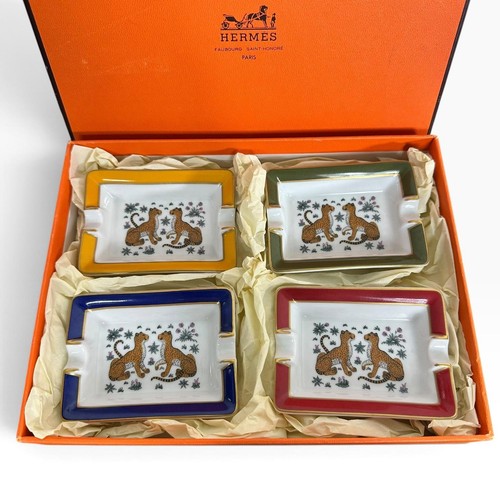 Hermes mini cendrier leopards - mini,