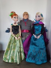 Disney Frozen Doll Set – Anna, Elsa & Kristoff – Custom, Bundle