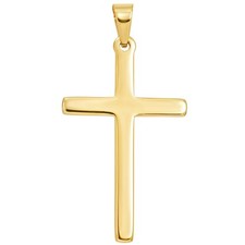Large Mens 9ct gold Cross