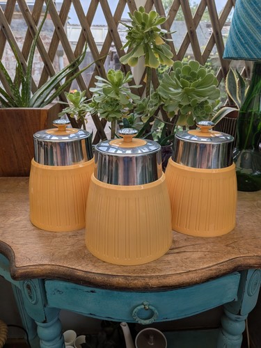 Set swan canister yellow - set,