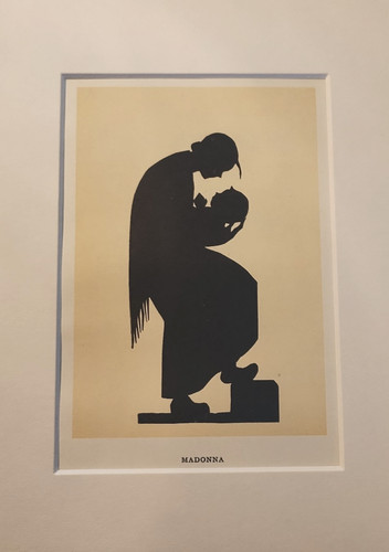 Madonna mother and - mother, print
