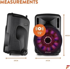 Fenton Portable DJ PA Speaker