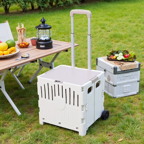 45l folding boot cart shopping - 45l,