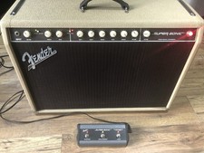 Fender Supersonic 60w 1x12” Combo Guitar Amplifier with Footswitch & Cover