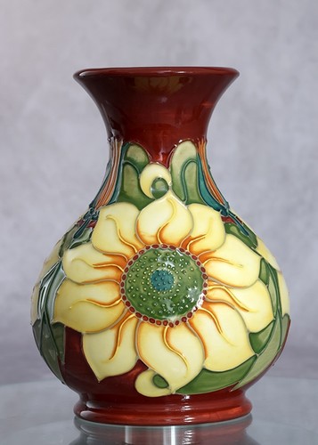 Moorcroft inca sunflower - 'inca, sunflower'