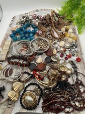 BROKEN jewellery craft projects, recycle, bundle bargain, necklace, bracelet #4