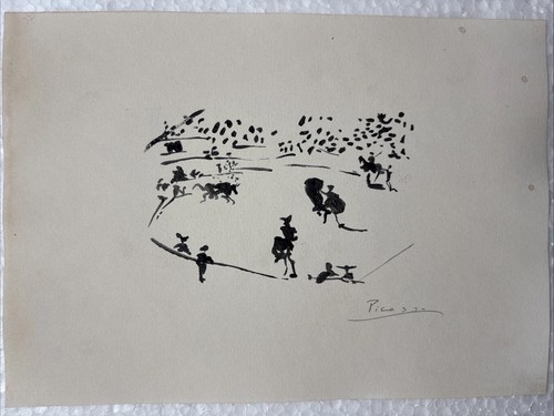 Pablo picasso drawing old - ,