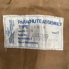 British Army Parachute
