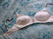 30B M&S Angel Bra White Soft