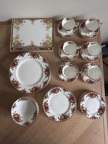 Royal albert old country - country, roses