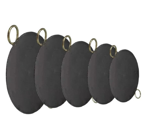 Double handle iron tawa tava - double,