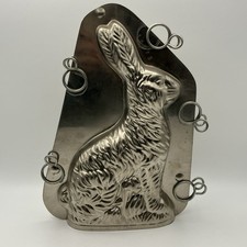 Vintage Holland Handicrafts Easter Bunny Chocolate Mold #15573 Rabbit Spring