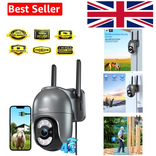 Lte outdoor security camera - 4g,