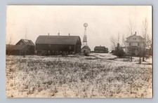 Panoramic Rural American Farm
