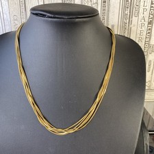 M&S Multi-Strand Gold Tone