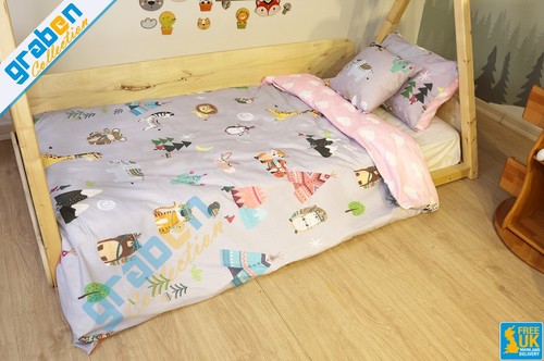 Single bedding set printed - single,