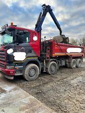 Scania R400 8x4 tipper grab