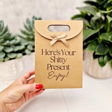 Funny Rude Kraft Paper Gift