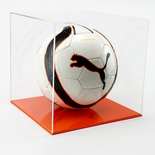 Perspex football display - perspex,
