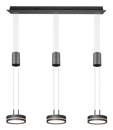 Ceiling light grey franklin - grey, 3