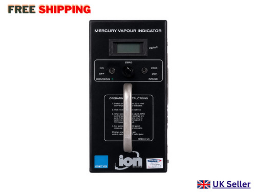 Mercury vapour indicator - mercury, ion